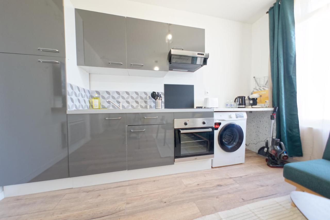 L'Azur - 3 Personnes - Bureau & Wifi Apartment Perpignan Exterior photo