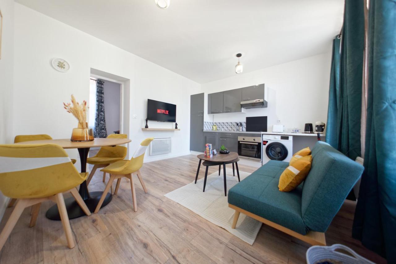 L'Azur - 3 Personnes - Bureau & Wifi Apartment Perpignan Exterior photo