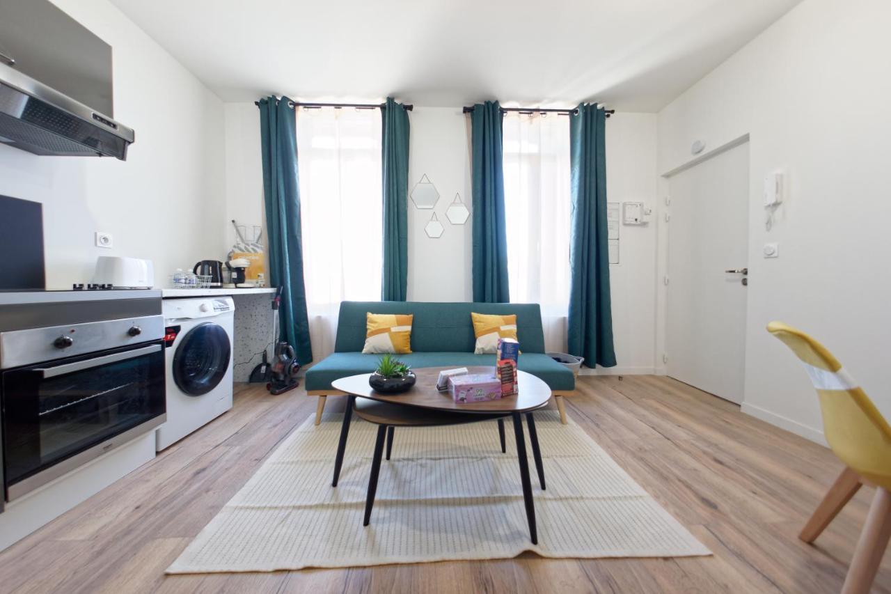 L'Azur - 3 Personnes - Bureau & Wifi Apartment Perpignan Exterior photo